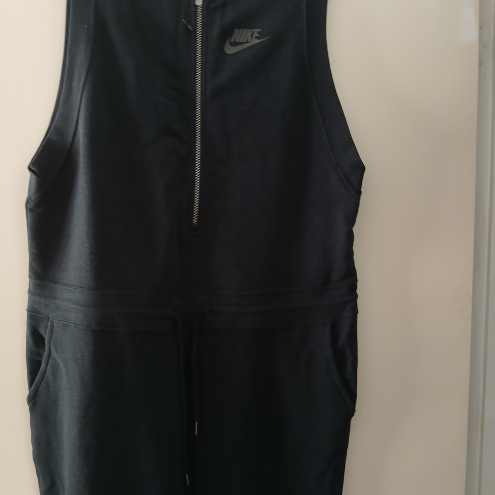 Nike Black Sleeveless Jumpsuit